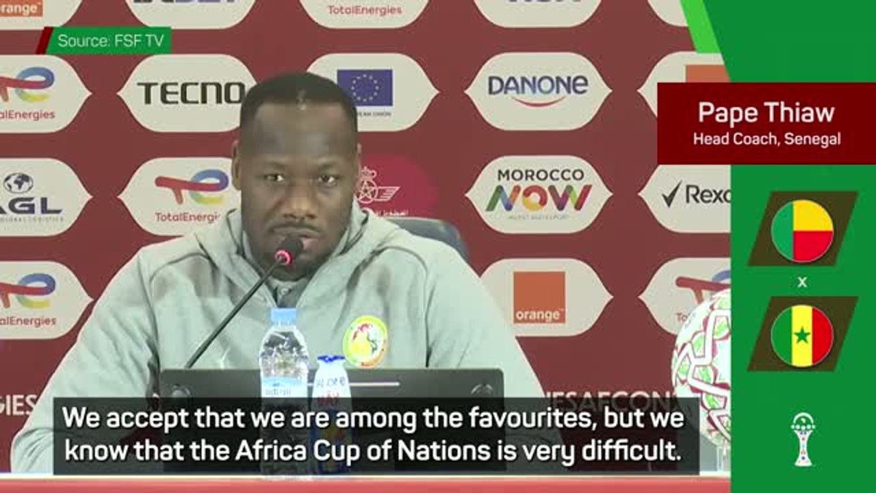 Senegal must embrace favourites tag - Thiaw