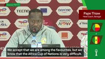 Senegal must embrace favourites tag - Thiaw