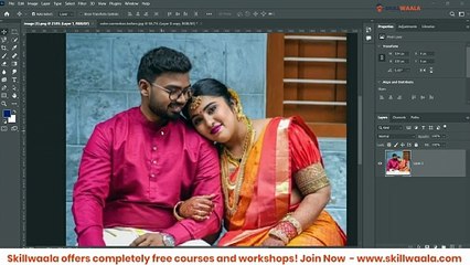 Day - 33 | Camera Raw Filter in Photoshop | Photo Color Correction & Professional Look (Hindi)