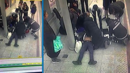 İzmir’de tren beklerken kalp krizi geçirdi, ilk müdahaleyi perondaki sağlıkçı yaptı