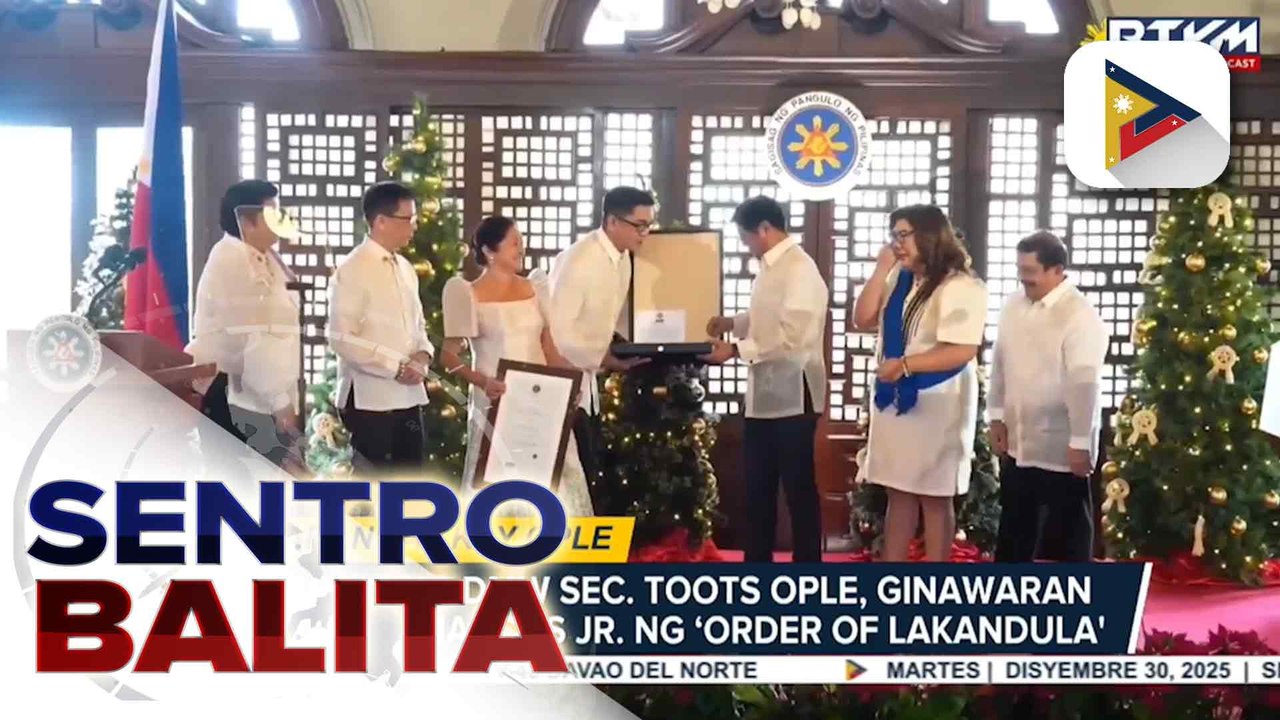Yumaong dating DMW Sec. Toots Ople, ginawaran ni PBBM ng ‘Order of Lakandula.’
