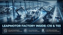 Leapmotor C10 & T03: Vollautomatisierte E-Auto-Produktion in China