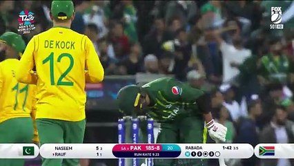 2022 T20 CWC | Pakistan vs South Africa, 36th Match, Group 2 at Sydney