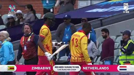 2022 T20 CWC | Zimbabwe vs Netherlands, 34th Match, Group 2 at Adelaide