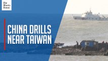 China fires rockets in military drills in Taiwan Strait