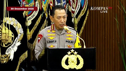 [FULL] Kapolri Listyo Soroti Demo Agustus Saat Buka Laporan Akhir Tahun 2025 Polri