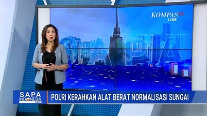 Banjir Bandang Terjang Agam Keempat Kalinya, Polri Kerahkan Alat Berat Normalisasi Sungai