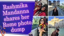 Rashmika Mandanna shares dreamy Rome vacation photos, poses at iconic Colosseum