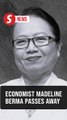 Renowned economist Prof Madeline Berma dies at 64