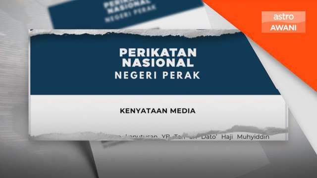 Faizal Azumu umum letak jawatan Pengerusi PN Perak