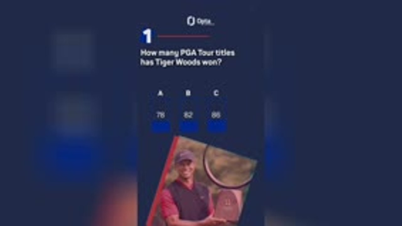 Tiger Woods Turns 50 Quiz!