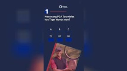 Tiger Woods Turns 50 Quiz!