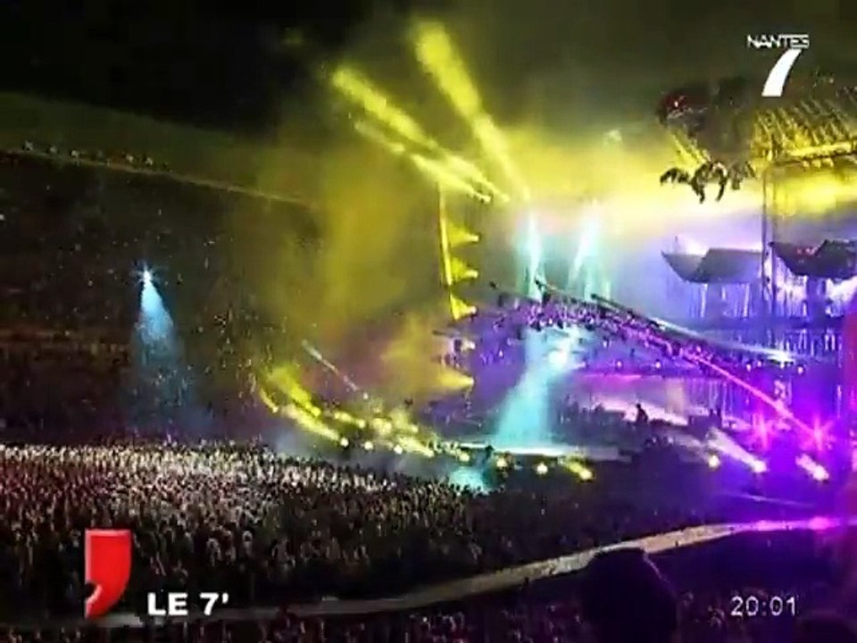2009 – Johnny Hallyday : le 18 juin, reportage sur le concert de Nantes du 16 (Nantes 7)