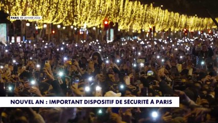 Les préparatifs sécuritaires s'intensifient à Paris à l'approche du 31 décembre