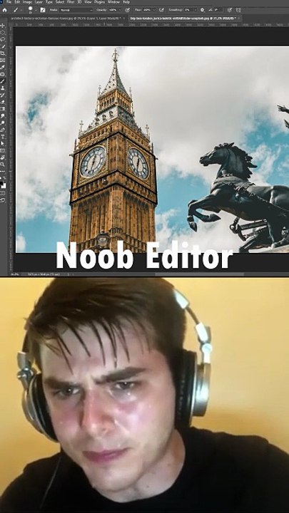 how to convert photo to painting | noob vs pro editor | photoshop