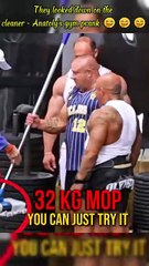 They looked down on the cleaner Anatoly's gym prank #gym #trolllife #prank