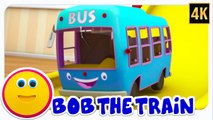 Wheels on the Bus | Zebra Nursery Rhymes & Kids Songs | Baby Songs & Preschool Learning