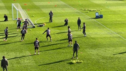 El detalle de calidad de Vinicius en el rondo