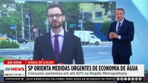 SP orienta medidas urgentes para economia de água em meio à onda de calor