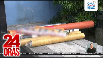 Pinagtagpi-tagping maliliit na basyo ng inumin, nabistong improvised boga na gawa ng mga bata | 24 Oras