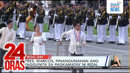 Pres. Marcos, pinangunahan ang paggunita sa pagkamatay ni Rizal | 24 Oras