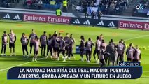 La Navidad más fría del Real Madrid: puertas abiertas, grada apagada y un futuro en juego