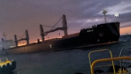 İstanbul Boğazı’nda Arızalanan kargo gemisi Ahırkapı’ya demirletildi