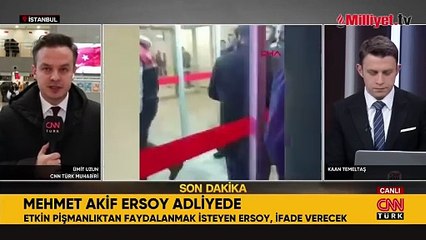 Uyuşturucu soruşturmasında tutuklu Mehmet Akif Ersoy ek ifade için adliyede