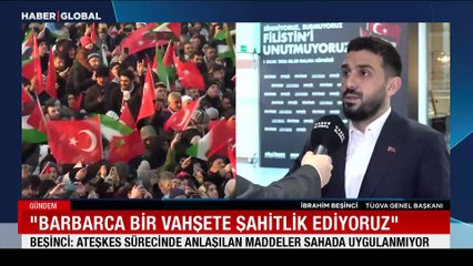 Türkiye 1 Ocak'ta tek yürek olacak: Galata Köprüsü'nde Filistin için büyük yürüyüş