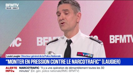 Corruption liée à la criminalité organisée dans la police: "C'est une réalité qu'on arrive à quantifier et qui pour l'instant est minime", déclare Louis Laugier, directeur général de la Police Nationale