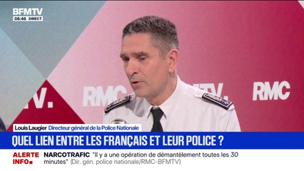 "6.700 policiers ont été blessés en opération en 2024", détaille Louis Laugier, directeur général de la Police nationale
