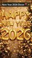 Happy New Year 2026 🎈✨ | Gold Balloon Banner Decoration Ideas & Party Setup