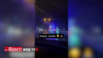 Özcan Deniz'in annesi hastaneye kaldırıldı