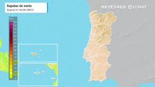 A aproximação de Depressão Francis causa mau tempo nos Açores e Madeira. Madeira pode esperar rajadas de vento até 100 km/h, com aviso laranja para dia 1.
