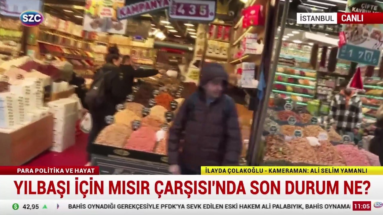 Yılbaşı için Mısır Çarşısı'nda son durum ne?