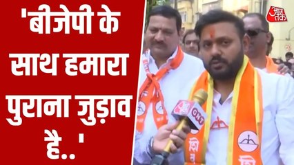 BMC चुनाव: शिंदे गुट के नेता अमेय घोले ने किया नामांकन, देखें क्या कहा