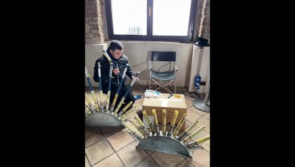 Capodanno a Ferrara, si prepara l'incendio del Castello