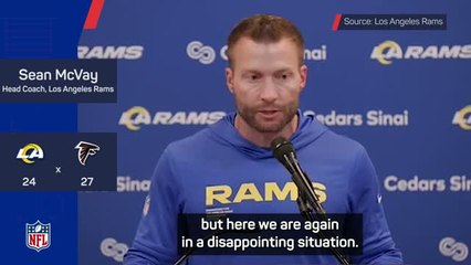Rams reflect on 'humbling' defeat to Falcons