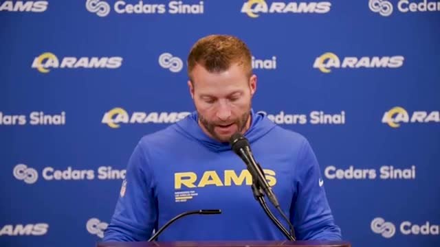 Rams - McVay : ''Pas le mordant nécessaire''