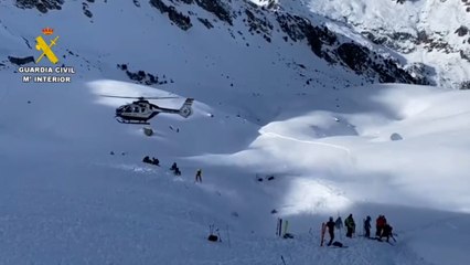 El “influencer” y pediatra Jorge García Dihinx y su pareja, dos de los tres muertos por el alud de Panticosa