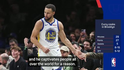 Coaching 'magical' Steph Curry never gets old - Kerr