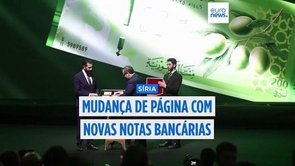 Foram introduzidas novas notas na Síria sem a imagem de Bashar al-Assad