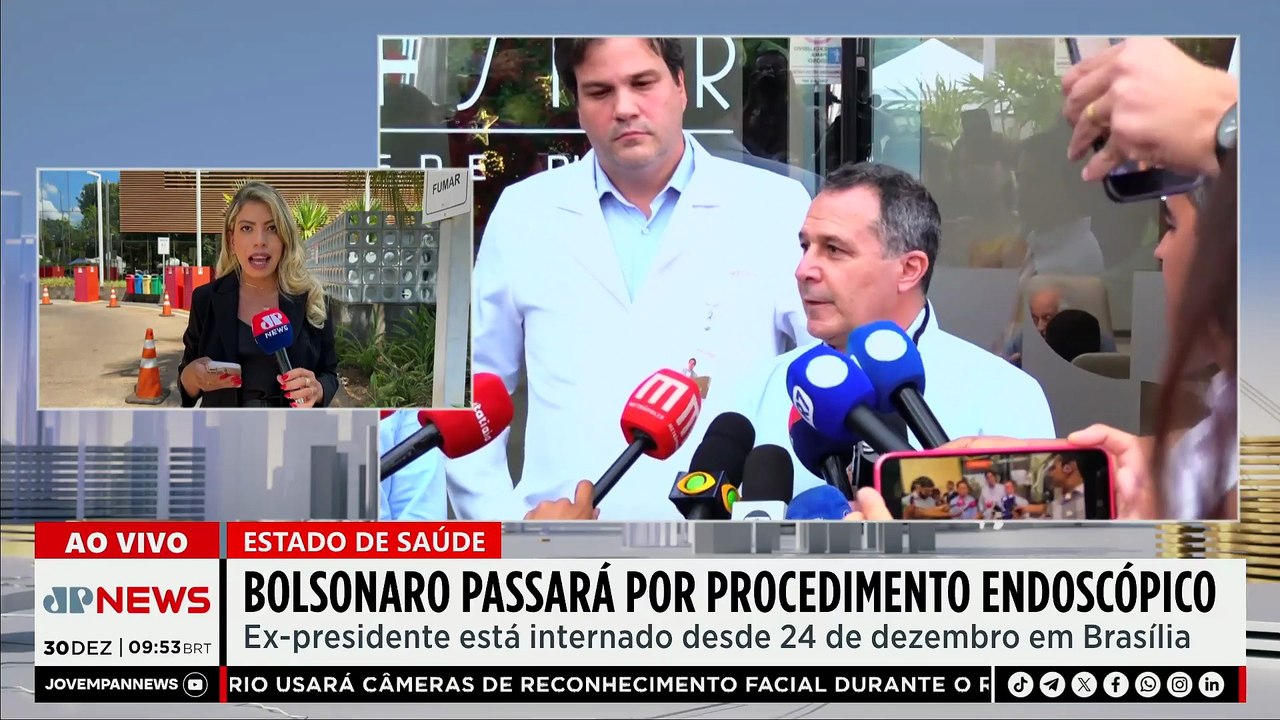 Bolsonaro passará por exame de endoscopia digestiva alta