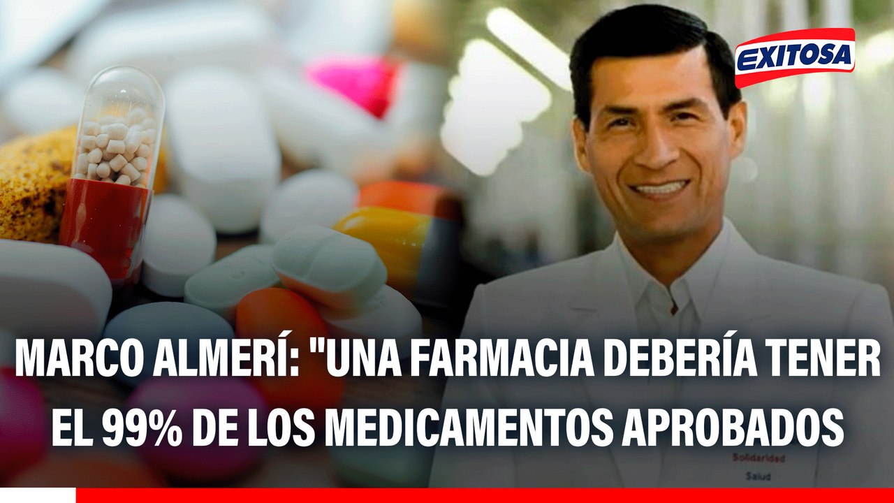 Marco Almerí: "Una farmacia debería tener el 99% de los medicamentos aprobados en su lista anual"