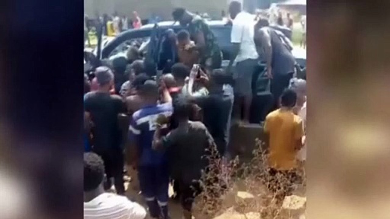 Anthony Joshua hospitalised after fatal car crash in Nigeria