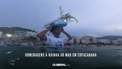 Homenagens à Rainha do Mar em Copacabana