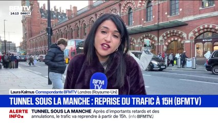 INFO BFMTV. Eurostar: une reprise du trafic progressive prévue à partir de 15 heures