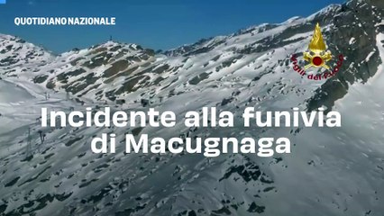 Incidente alla funivia di Macugnaga