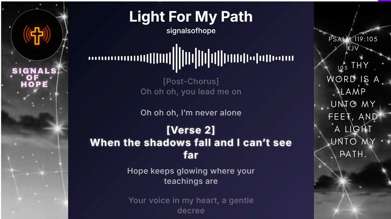 Light for my path