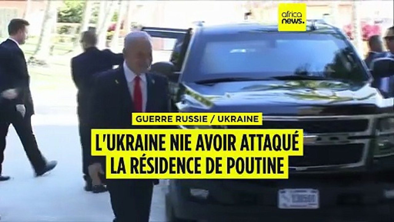 Guerre Russie/Ukraine : Zelensky nie avoir attaqué la résidence de Poutine
